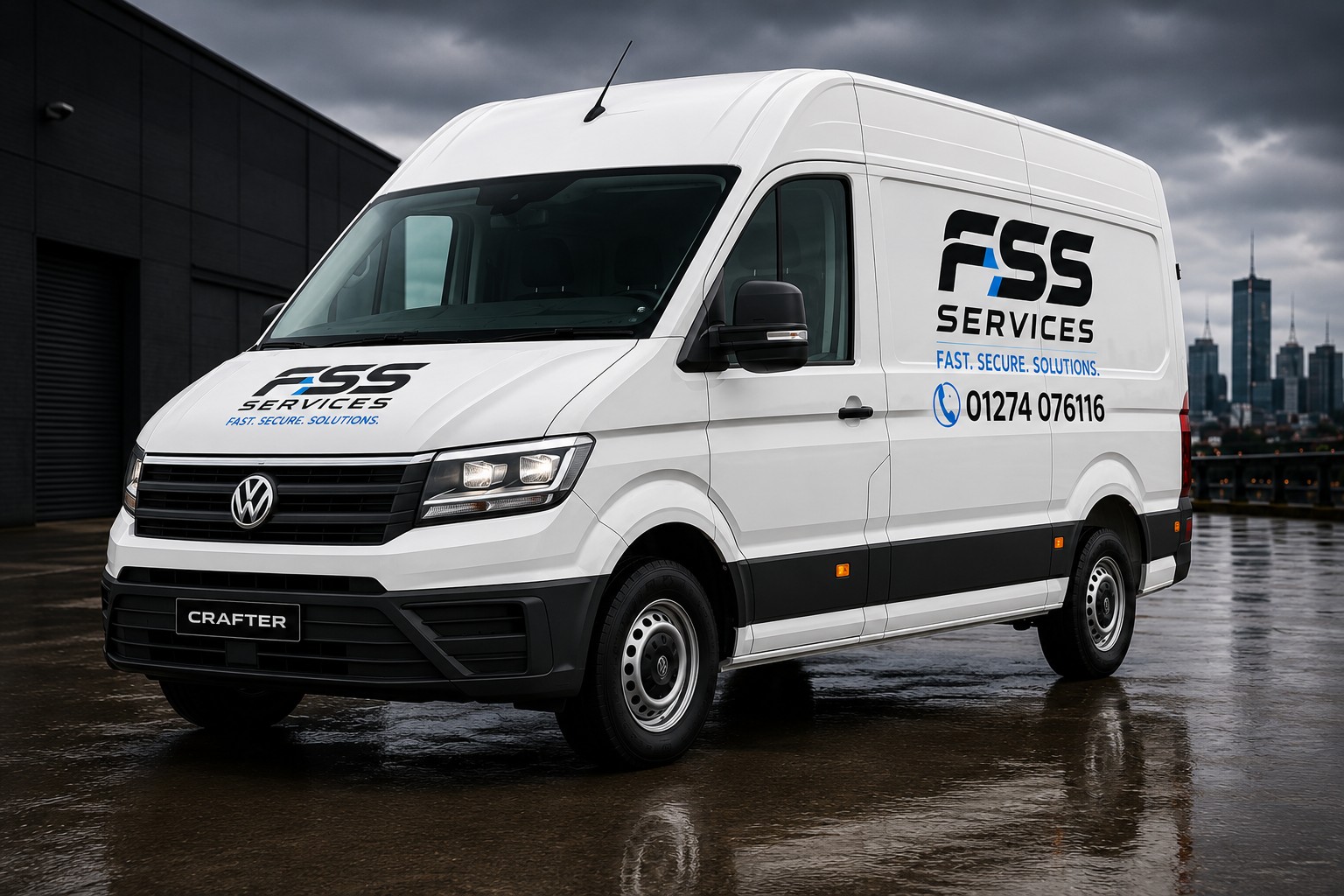 FSS Services medium wheelbase van (Volkswagen Crafter)